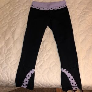 lu lu lemon high rise cropped leggings